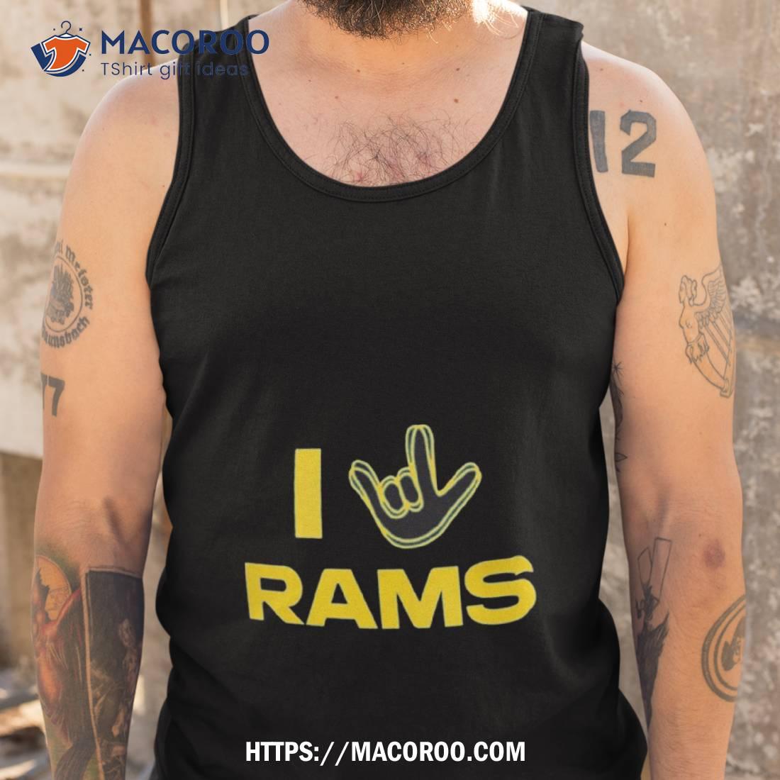 Los Angeles Rams The Nfl Asl Collection By Love Sign Tri Blend Shirt