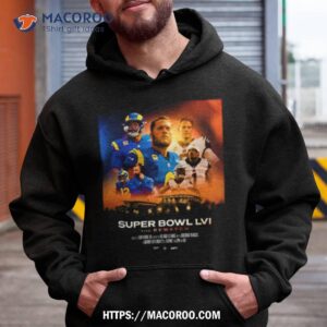 los angeles rams vs cincinnati bengals 2023 super bowl lvi the rematch shirt hoodie