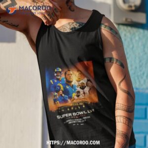 los angeles rams vs cincinnati bengals 2023 super bowl lvi the rematch shirt tank top 1