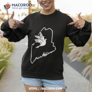 maine hunting birds dove hunting shirt sweatshirt 1