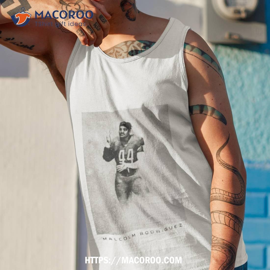 Official malcolm Rodriguez Detroit Lions Majestic Threads Graphic T-Shirt,  hoodie, sweater, long sleeve and tank top