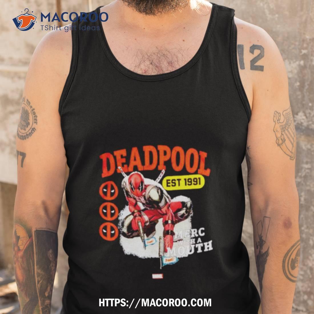 Marvel Deadpool Merc With A Mouth Shirt Marvel Deadpool Merc With A Mouth Shirt