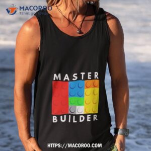 master builder kids shirt tank top