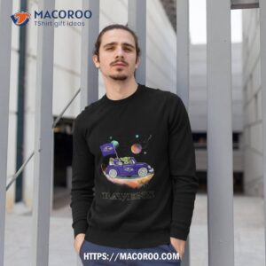 Master Yoda Driving Car Star Baltimore Ravens 2023 Shirt 2 master yoda driving car star baltimore ravens 2023 shirt sweatshirt 1