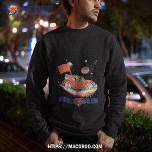 master yoda driving car star chicago bears 2023 shirt sweatshirt