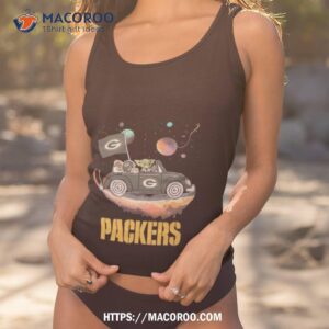 Master Yoda Driving Car Star Green Bay Packers Football 2023 Shirt