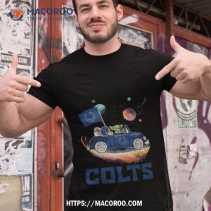 Master Yoda Driving Car Star Indianapolis Colts Football 2023 Shirt