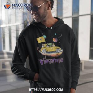 Master Yoda Driving Car Star Minnesota Vikings Football 2023 Shirt