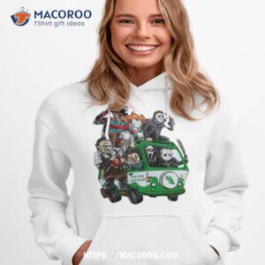 mean green horror movies characters bus halloween 2023 shirt hoodie 1