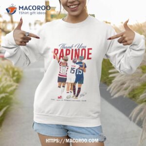megan rapinoe thank you rapinoe signature shirt sweatshirt 1