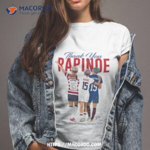 Megan Rapinoe Thank You Rapinoe Signature Shirt