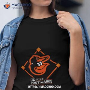 Men’s Baltimore Orioles Orange 2023 Postseason Locker Room Shirt