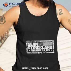 men s ufc sean strickland cresshirt tank top 3