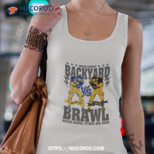 Mens Blue 84 West Virginia Mountaineers Backyard Brawl Ss Shirt