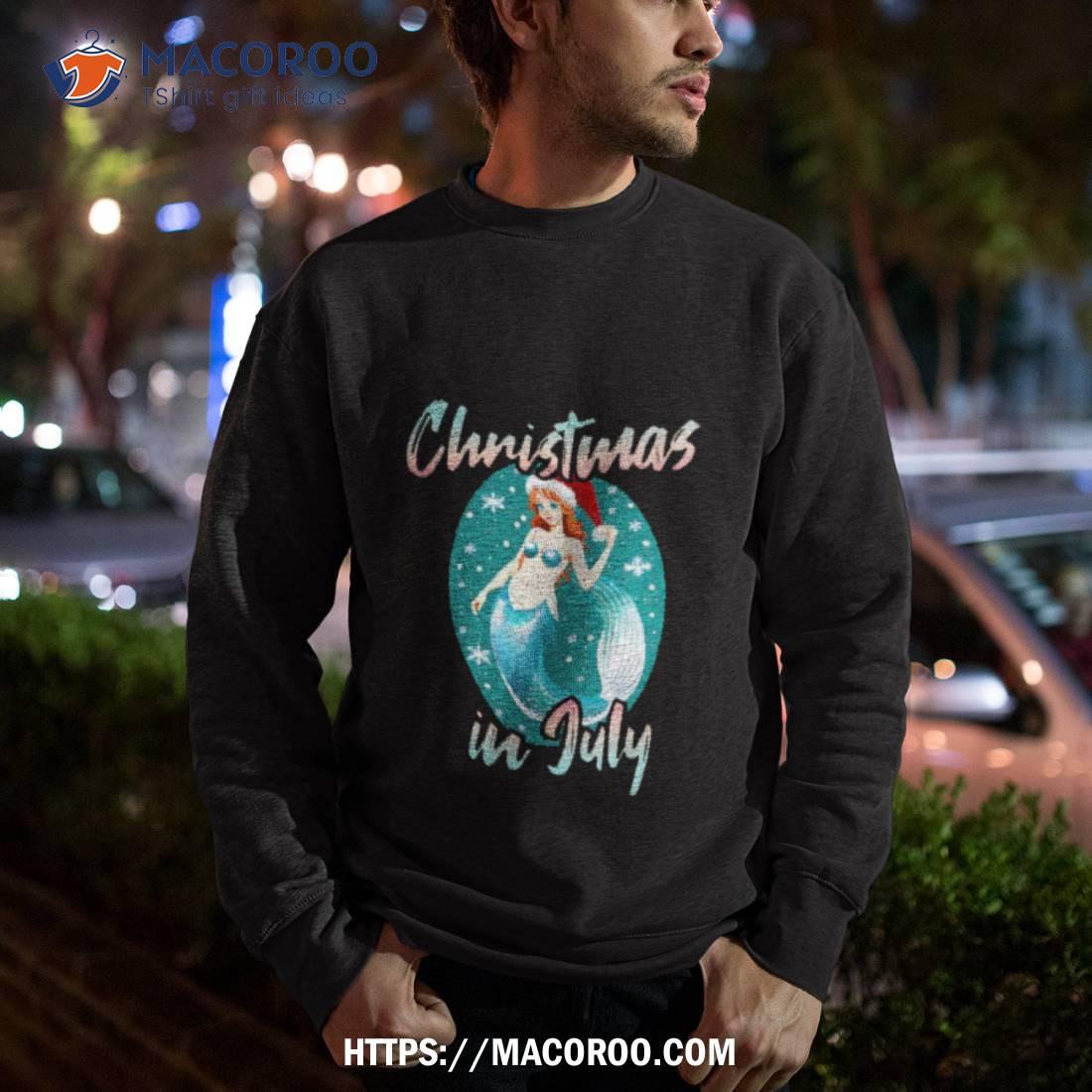 Mermaid Christmas In July Shirt Mermaid Christmas In July Shirt
