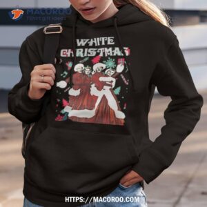 merry christmas white shirt hoodie 3