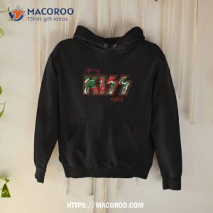 Merry Kiss Mas Christmas Kiss The Band Shirt