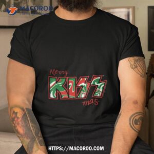 Merry Kiss Mas Christmas Kiss The Band Shirt