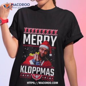 merry kloppmas jurgen klopp lfc christmas shirt tshirt 1