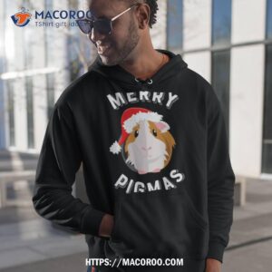 Merry Pigmas Cute And Guinea Pig Christmas Design Vintage Shirt