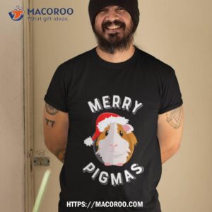 Merry Pigmas Cute And Guinea Pig Christmas Design Vintage Shirt