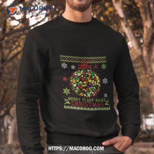 merry plant based christmas vegan shirt sweatshirt