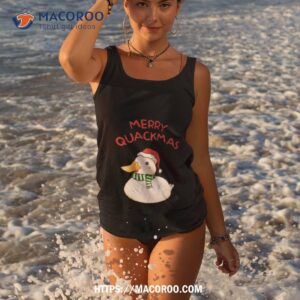 Merry Quackmas Cute Christmas Duck Shirt