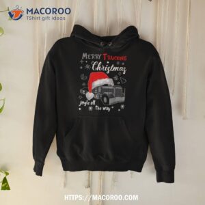 Merry Trucking Christmas Truck Driver Jingle All Shirt