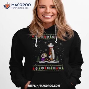 mery christmas calvin and hobbes shirt hoodie 1