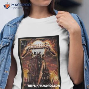 Metallica M72 World Tour 2023 Phoenix Art Poster Design Shirt