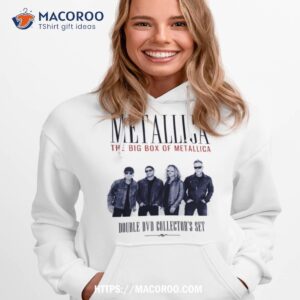 metallica the big box of metallica double dvd collector s set t shirt hoodie 1