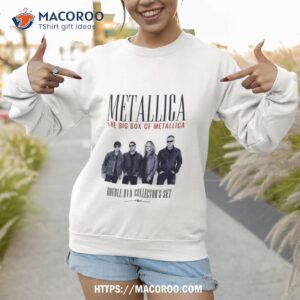 metallica the big box of metallica double dvd collector s set t shirt sweatshirt 1