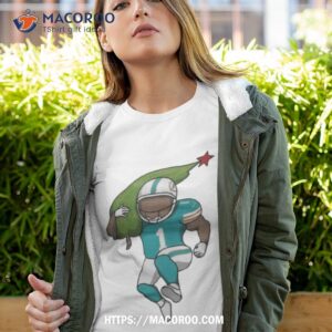 Miami Dolphins Christmas Tree Nfl T Shirt