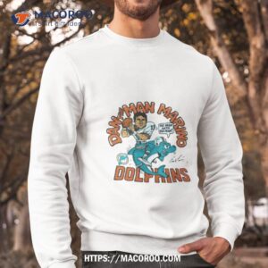 miami dolphins dan marino signature 2023 shirt sweatshirt