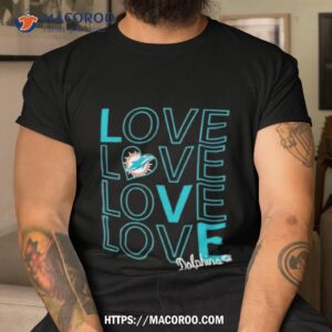 Miami Dolphins G Iii Love Graphic Shirt