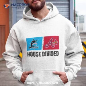 Miami Marlins Vs Atlanta Braves House Divided Shirt