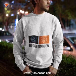 miami marlins vs new york mets house divided shirt sweatshirt