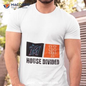 Miami Marlins Vs New York Mets House Divided Shirt