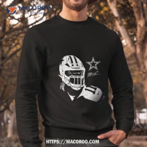 micah parsons navy dallas cowboys player graphic shirt sweatshirt