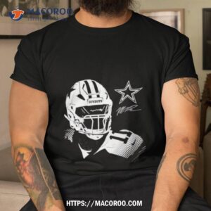 micah parsons navy dallas cowboys player graphic shirt tshirt