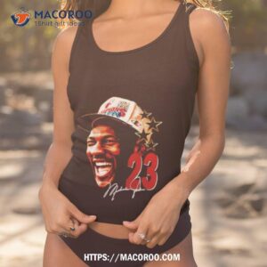 michael jordan head 23 signature shirt tank top 1