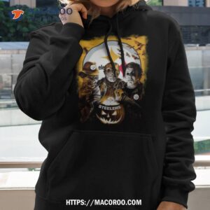 michael myers freddy krueger jason voorhees pittsburgh steelers halloween 2023 shirt hoodie 2