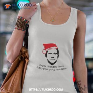 michael scott the office happy birthday shirt tank top 4