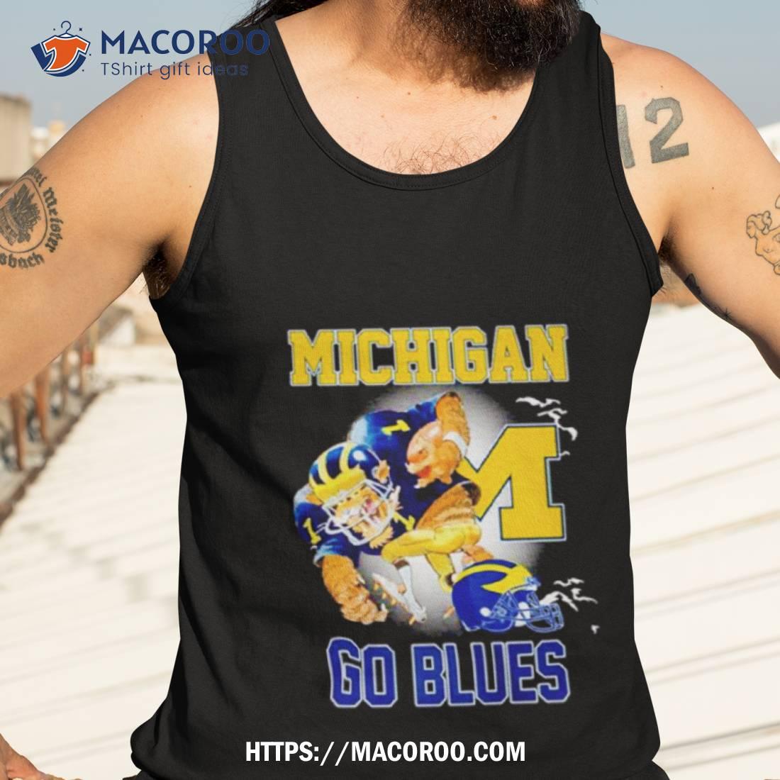 Michigan Go Blues For Sports Fan Shirt Michigan Go Blues For Sports Fan Shirt