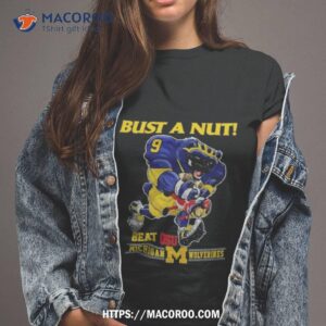 Michigan Wolverines 2023 Bust A Nut Beat Osu T Shirt