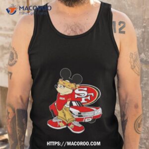 Mickey Mouse San Francisco 49ers Posing Shirt 3 mickey mouse san francisco 49ers posing shirt tank top