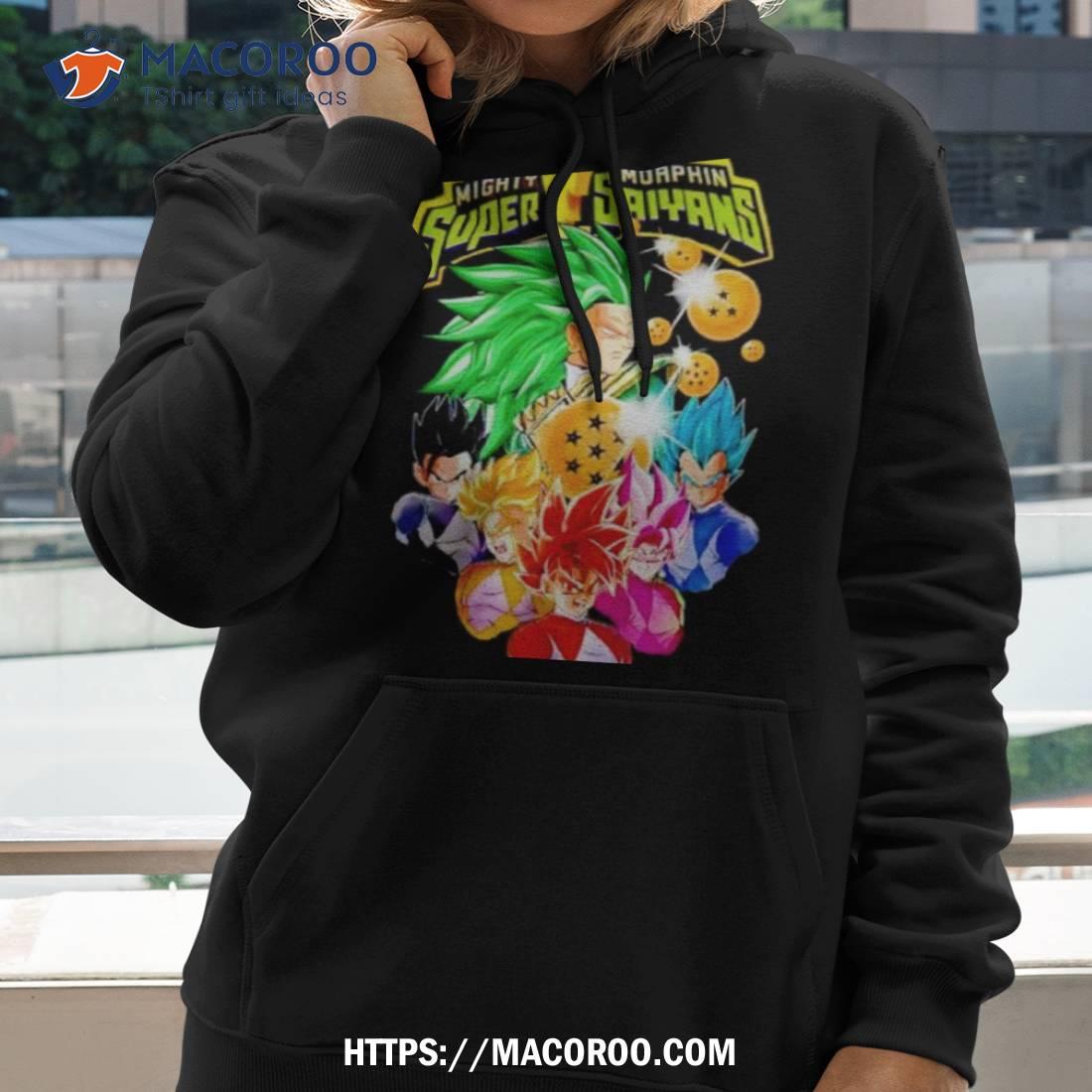 Mighty Morphin Super Saiyans Shirt Mighty Morphin Super Saiyans Shirt