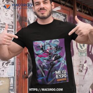 miku expo 2024 north american tour april 4th 2024 may 21st 2024 shirt tshirt 1