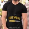 Milwaukee Brewers Nike 2023 Postseason Dugout Shirt