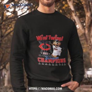 NEW!!! - Minnesota Twins 2023 AL Central Division Champions T-Shirt All  Size